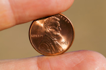 Image showing coin in hand  