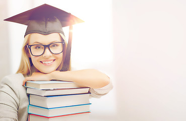 Image showing student in graduation cap