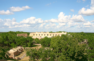 Image showing Mayan football field