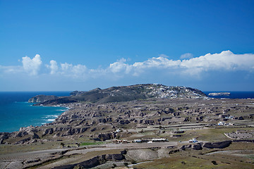 Image showing Landscape at Santorini, Greece