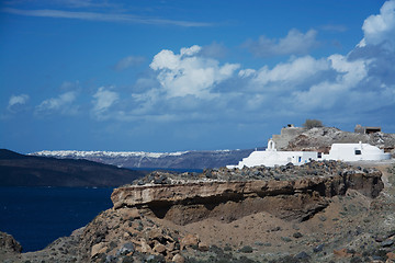 Image showing Landscape at Santorini, Greece