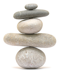 Image showing balancing stone tower