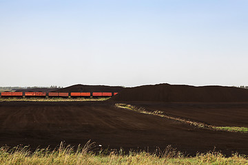 Image showing extraction of peat