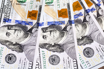 Image showing American dollars, close-up