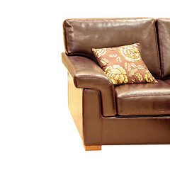 Image showing Sofa isolated