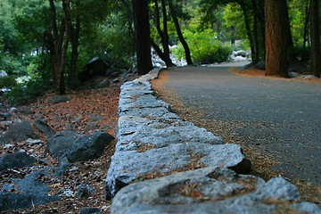 Image showing Yosemite Walk Way