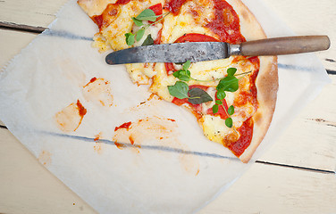 Image showing Italian pizza Margherita