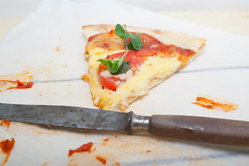 Image showing Italian pizza Margherita