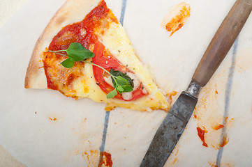 Image showing Italian pizza Margherita