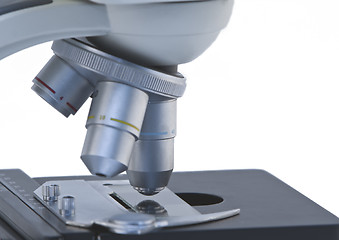 Image showing Microscope lenses