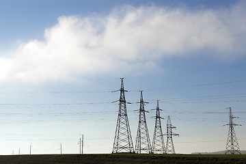 Image showing electricity transmission system