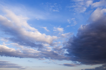 Image showing clouds in the sky