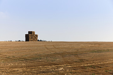 Image showing square stack straw