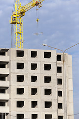 Image showing construction of a new home