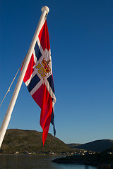 Image showing Norwegian flag