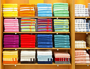 Image showing Towels color