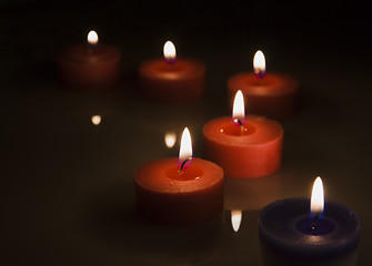 Image showing candlelight