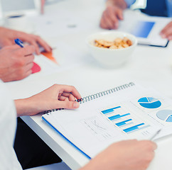 Image showing business team having discussion in office