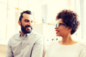 Image showing happy creative team in office