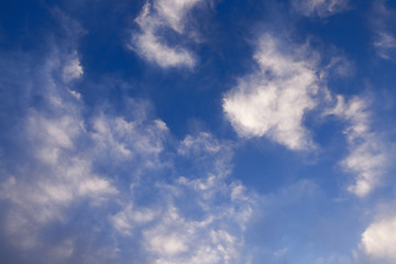 Image showing the sky during sunset