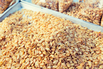 Image showing peanuts at asian street market