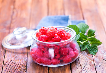 Image showing fresh raspberry