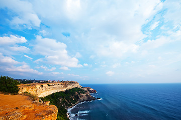 Image showing Sea and mountains in Crimea