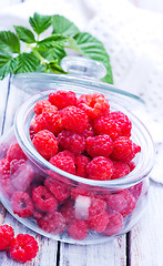 Image showing fresh raspberry