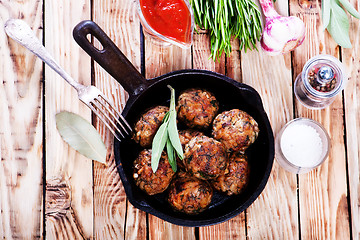 Image showing meatballs