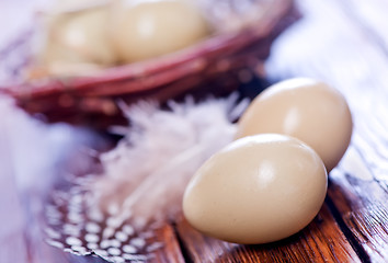 Image showing Eggs pheasant