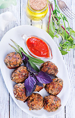 Image showing meatballs