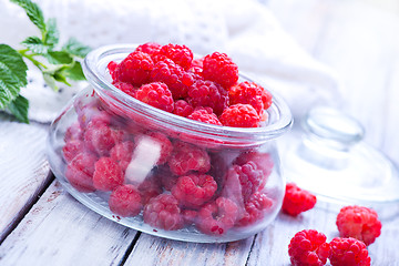 Image showing fresh raspberry