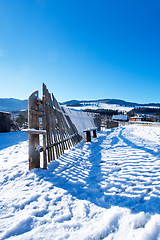 Image showing Winter mountains