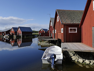 Image showing Fisherman cabins