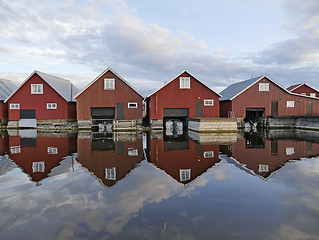 Image showing Fisherman cabins