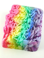 Image showing Rainbow soap