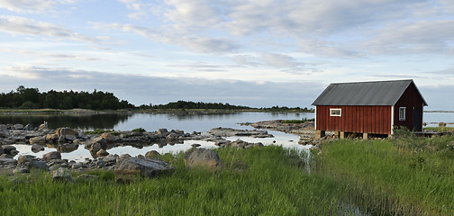 Image showing Fisherman cabin