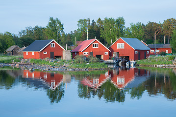 Image showing Fisherman cabins