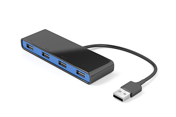 Image showing 4-port usb hub