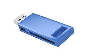 Image showing Slide usb flash stick