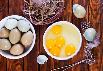 Image showing Eggs pheasant