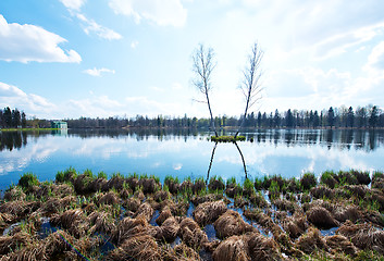 Image showing Autumn lake