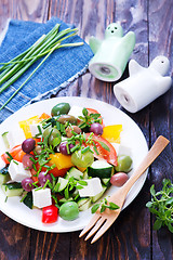 Image showing greek salad