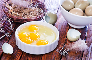 Image showing Eggs pheasant