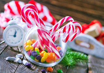 Image showing christmas candy