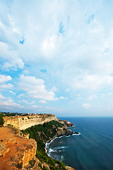 Image showing Sea and mountains in Crimea