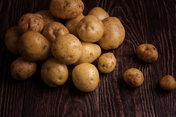 Image showing Freshly grown potato