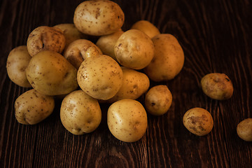 Image showing Freshly grown potato