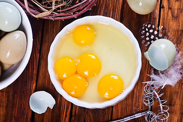 Image showing Eggs pheasant