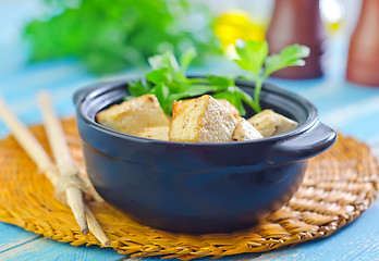 Image showing fried tofu